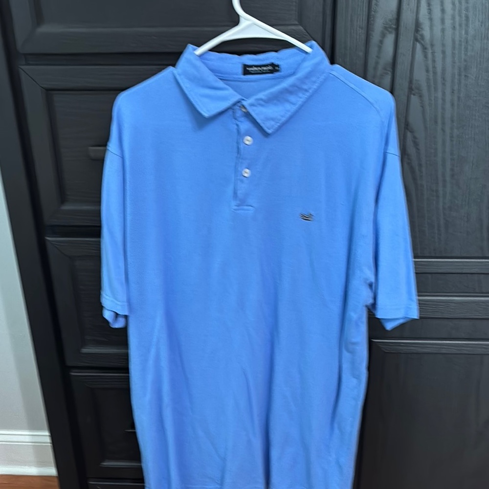 Southern Marsh Men's Blue Polo Shirt